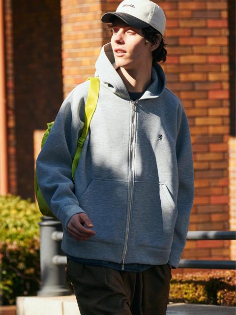 Gymphlex | ダンボールニット ジップフードジャケット MEN