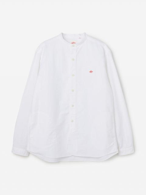 DANTON | オックスフォード バンドカラーシャツ SOLID MEN