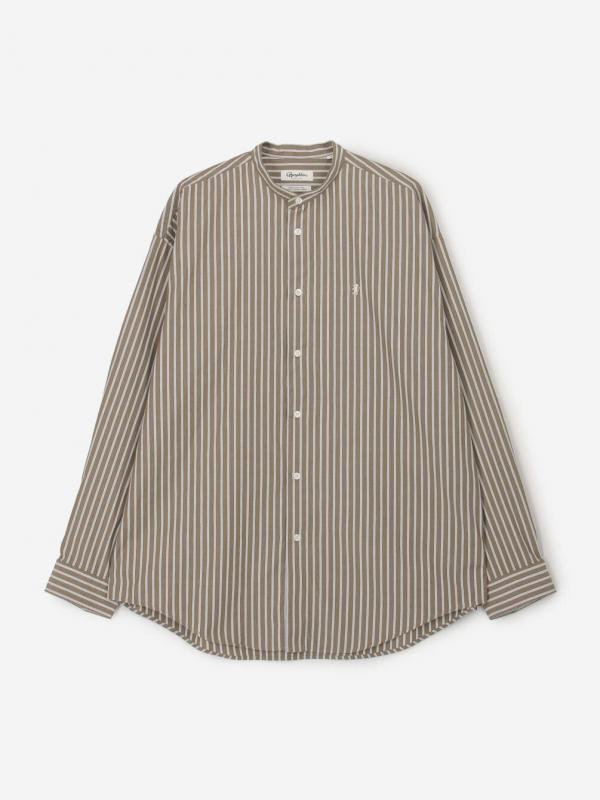 LIVERANO&LIVERANO ストライプ ヘンプ地 シャツ LIVERANO&LIVERANO ストライプ ヘンプ地 シャツ - メルカリ