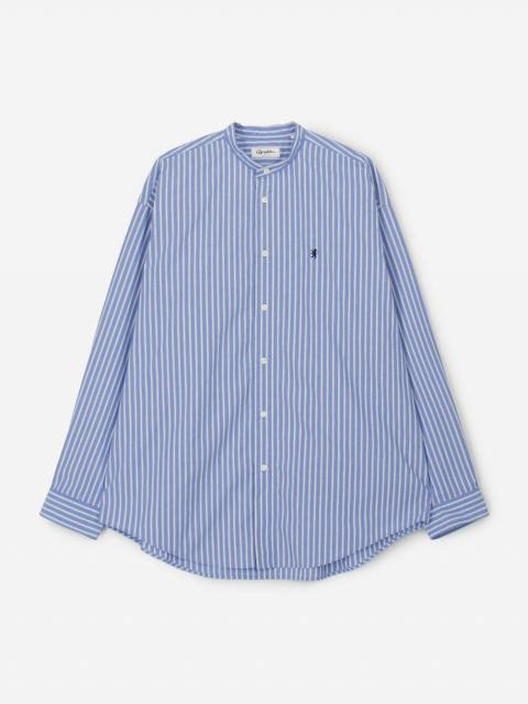 Gymphlex | タイプライター バンドカラー長袖シャツ STRIPE MEN
