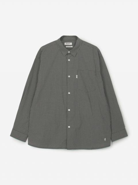 Gymphlex | タイプライターミニチェック レギュラーカラー長袖シャツ MEN