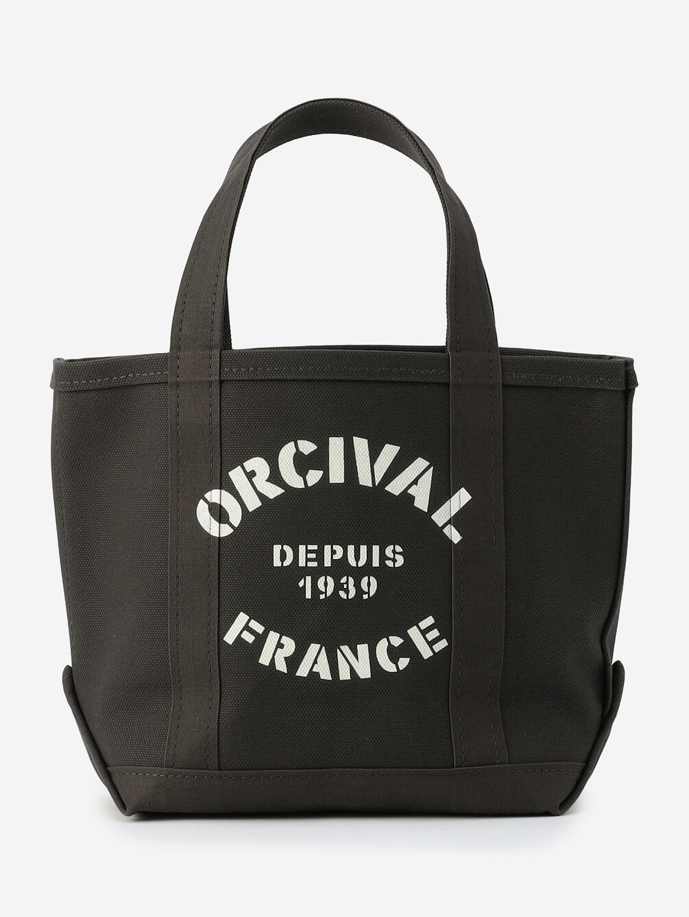 オーシバル 黒色　キャンバストートバック Lサイズ ORCIVAL 最大46%☆8/29〜 セール オーシバル トートバッグ