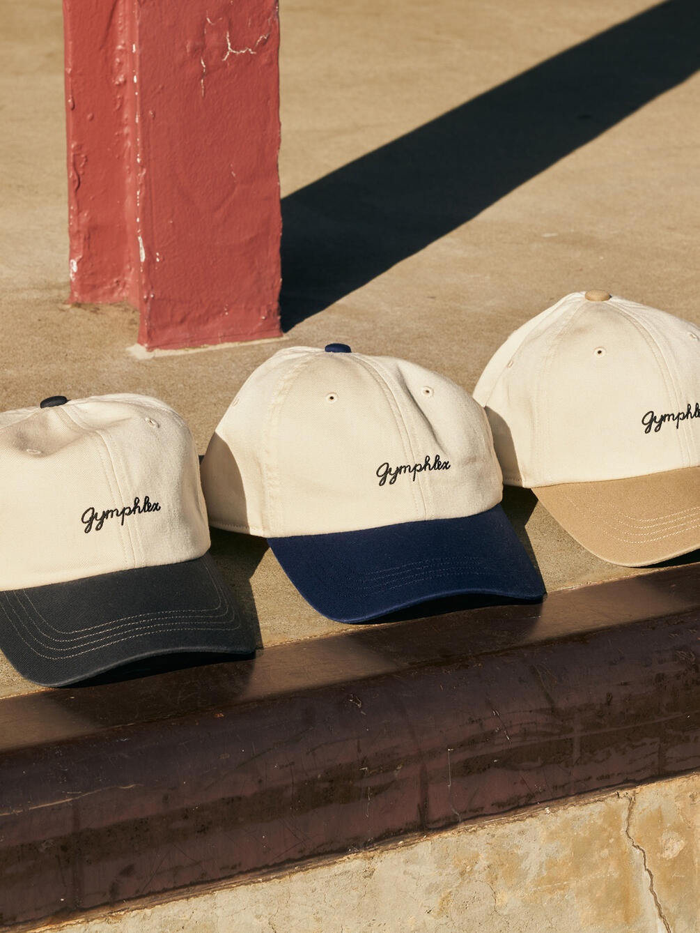 Gymphlex | コットンチノ 配色6Pキャップ