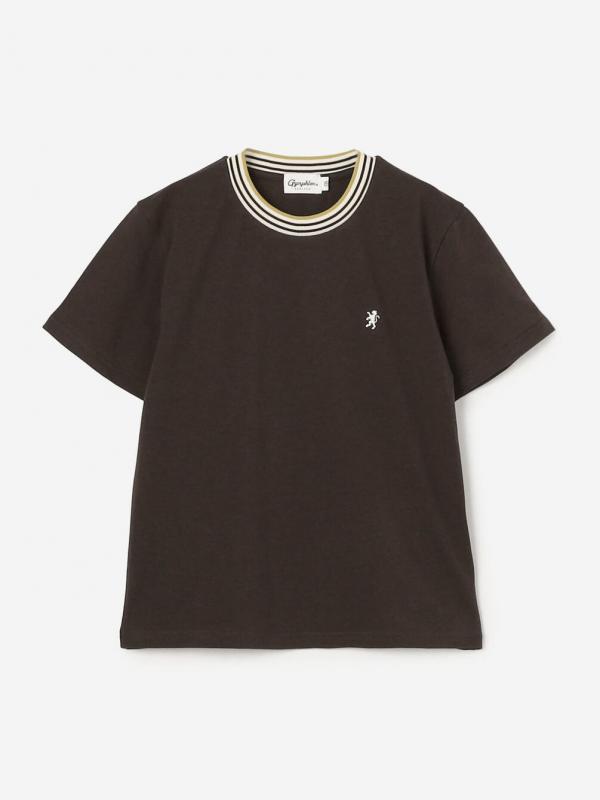 Gymphlex | キッズ クルーネック ラインTシャツ