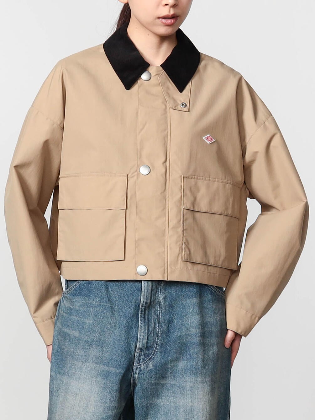 DANTON | ナイロンタフタ ショートジャケット WOMEN