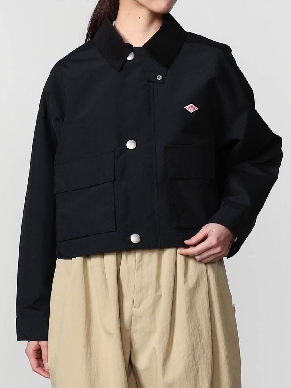 ノベルティ対象】DANTON | ナイロンタフタ ショートジャケット WOMEN