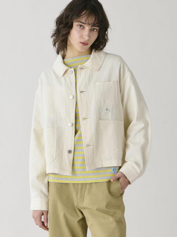 ORCIVAL | ツイルダブルガーゼ カバーオール WOMEN