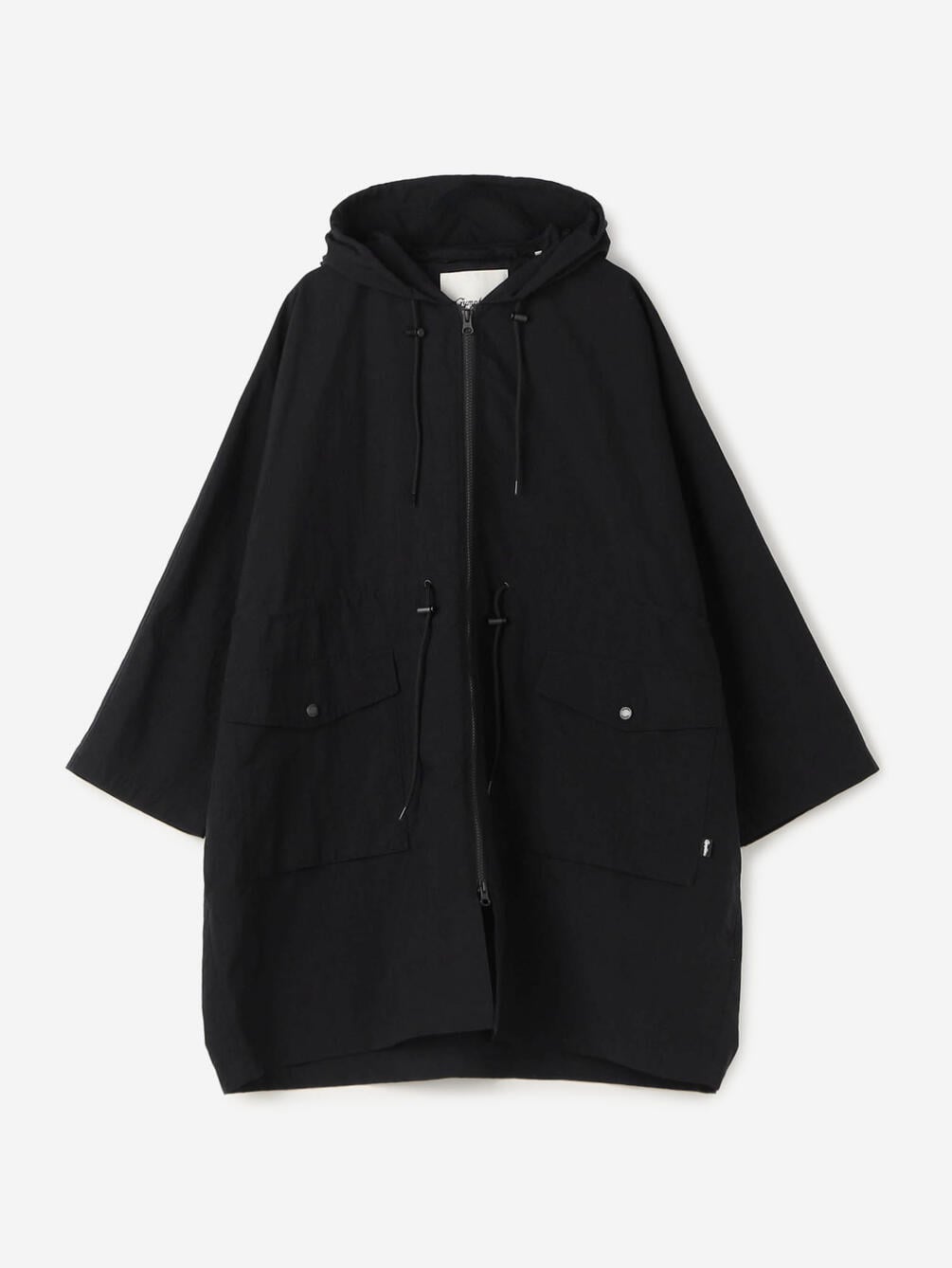 Gymphlex | ナイロンタッサー フードジップコート WOMEN