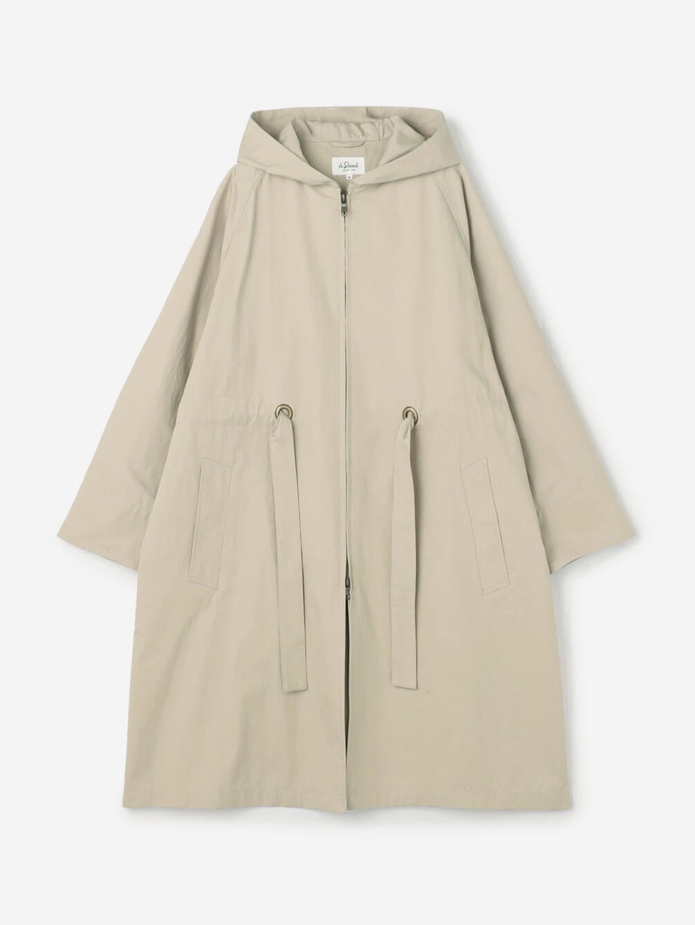 LE GLAZIK | コットンナイロン フードコート WOMEN