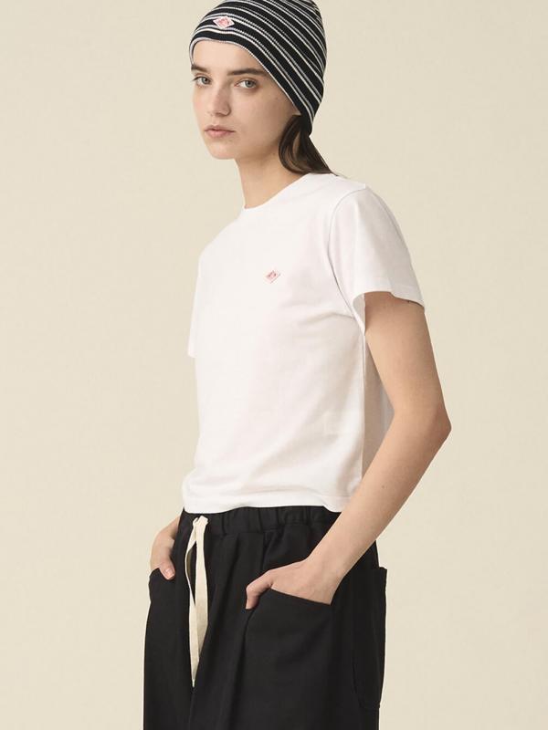 DANTON | クルーネックTシャツ SOLID WOMEN