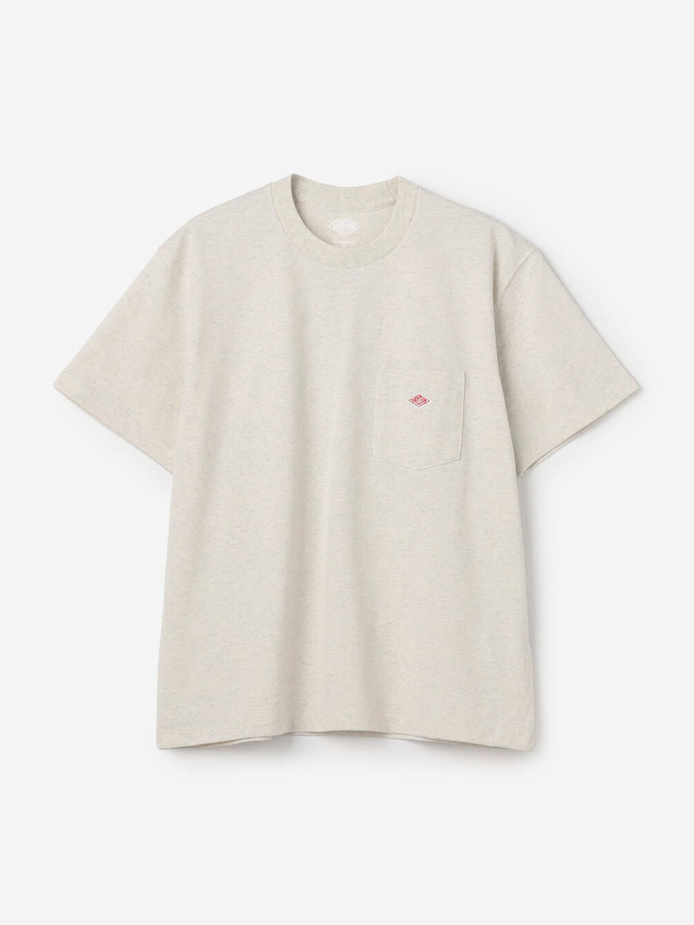 DANTON | ポケット クルーネックTシャツ SOLID WOMEN