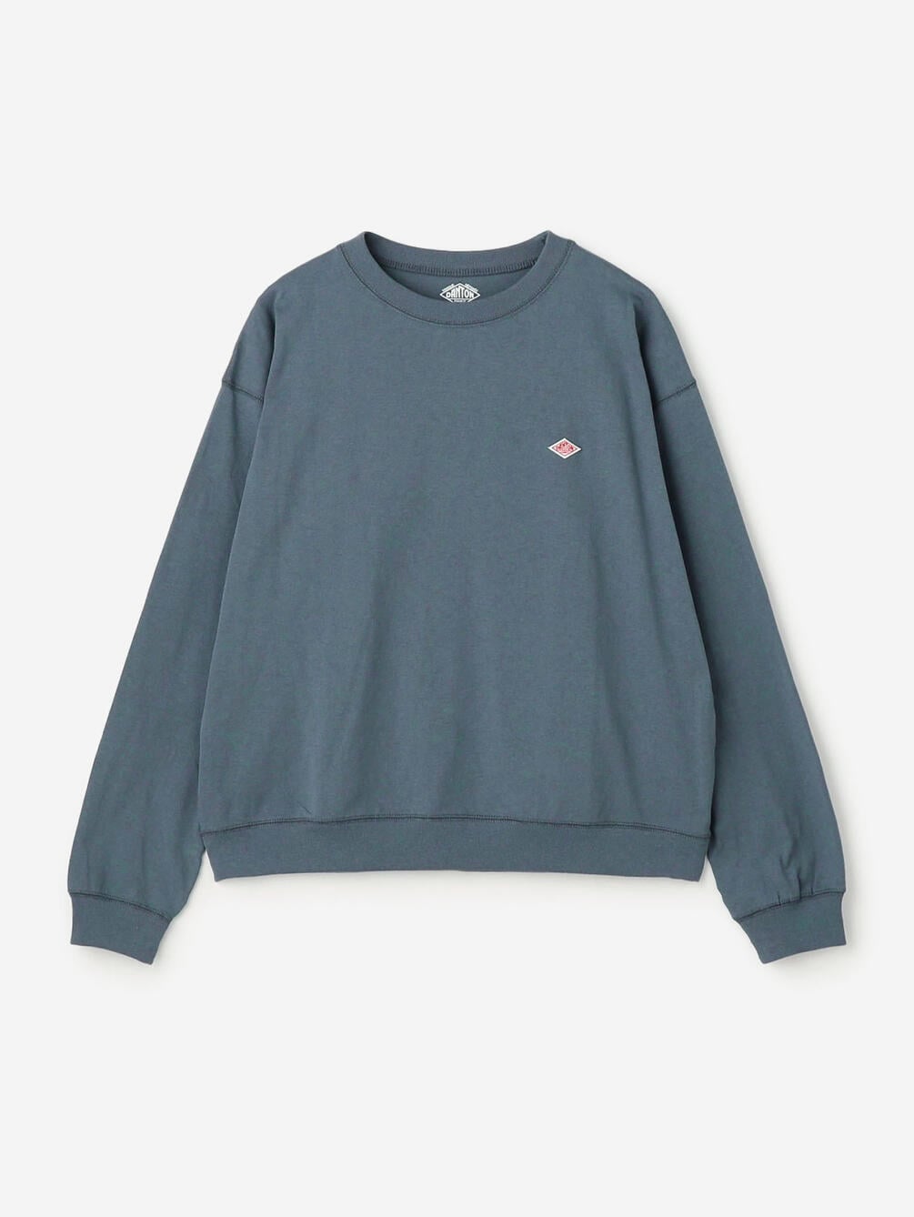 DANTON | クルーネック 長袖Tシャツ WOMEN