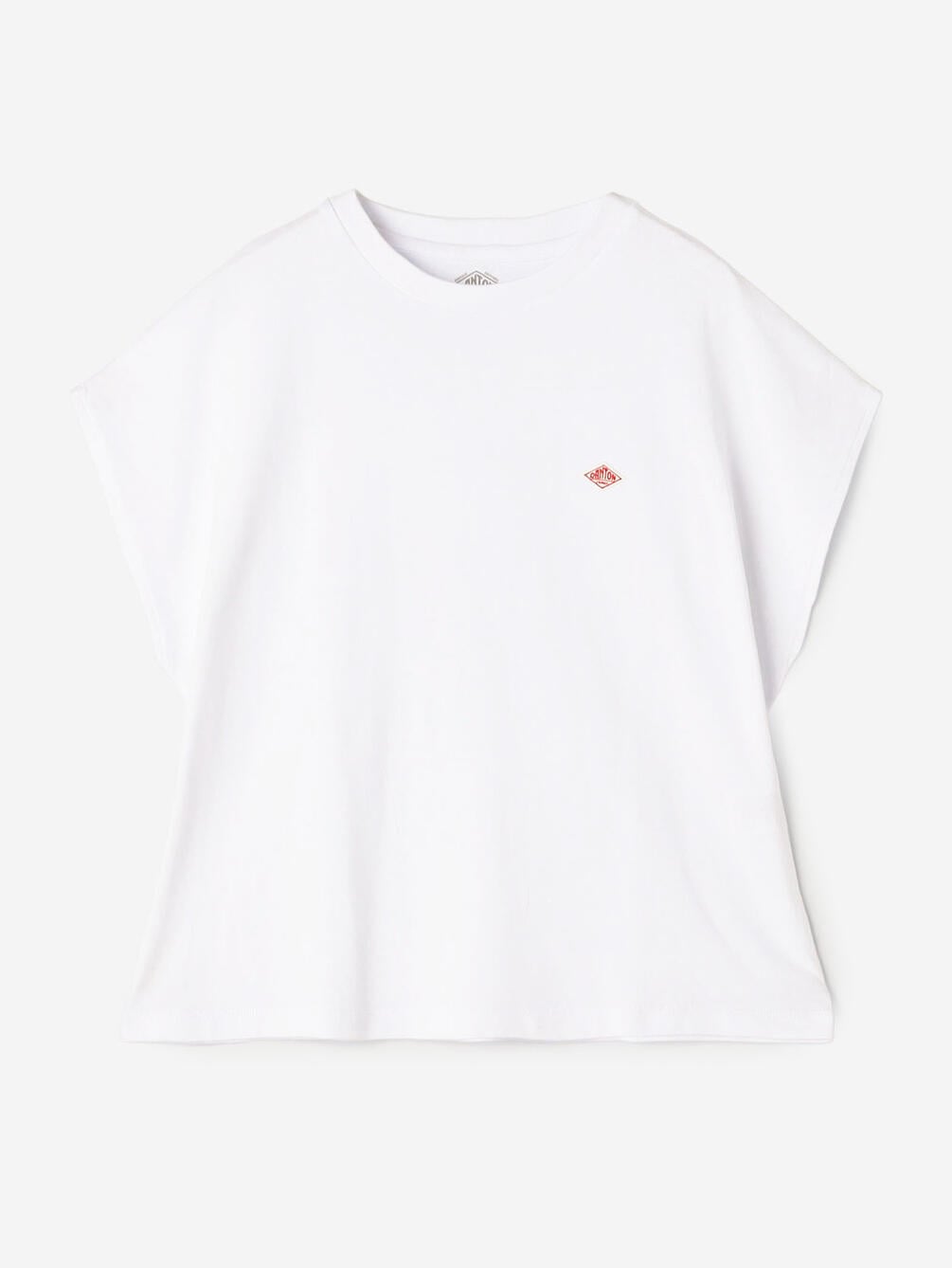 DANTON | コットン天竺 ドルマンショートスリーブTシャツ SOLID WOMEN