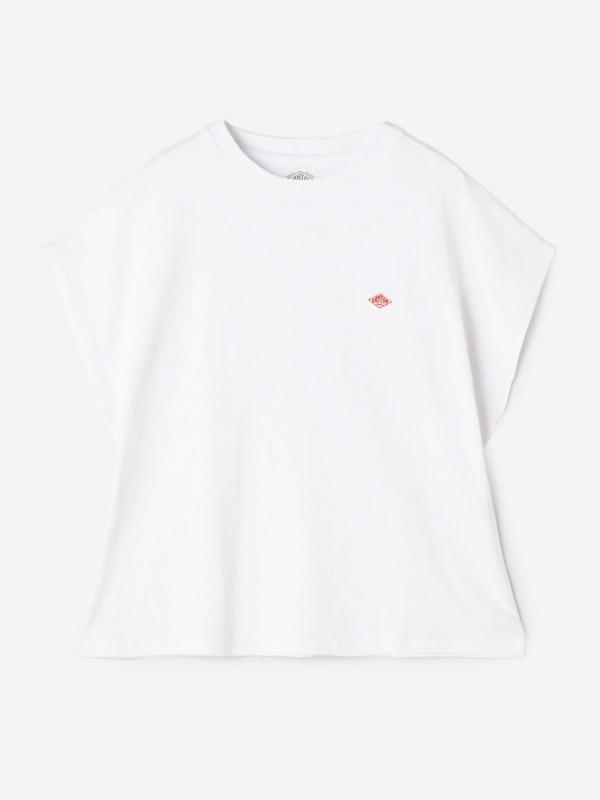 DANTON | コットン天竺 ドルマンショートスリーブTシャツ SOLID WOMEN