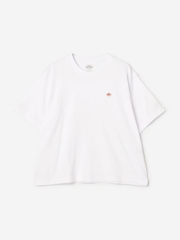 DANTON | コットン天竺 ショートTシャツ SOLID WOMEN