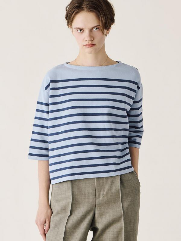 ORCIVAL | ラッセル ボートネック5分袖Tシャツ WOMEN