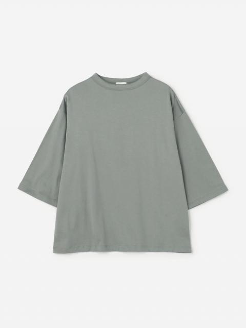 handvaerk | 60/2 ボトルネックTシャツ SOLID WOMEN