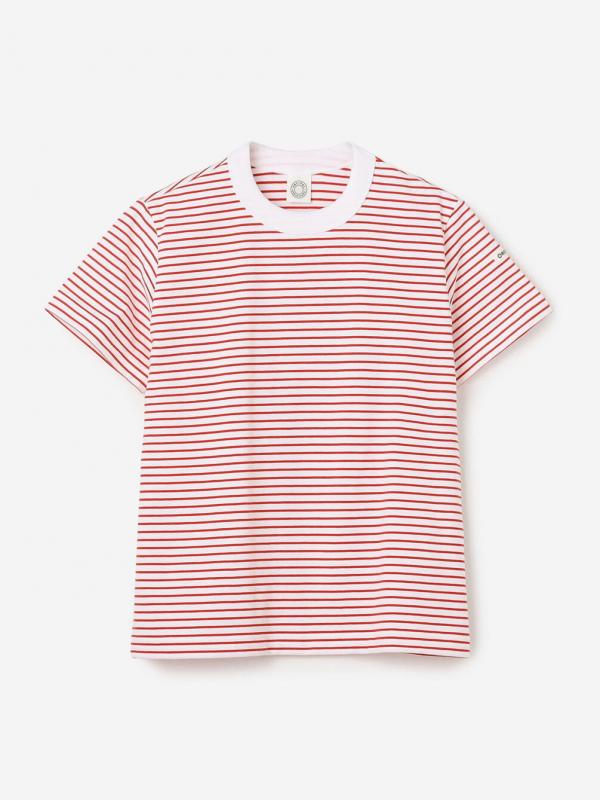 ORCIVAL | コットン ストレッチ クルーネック半袖Tシャツ WOMEN
