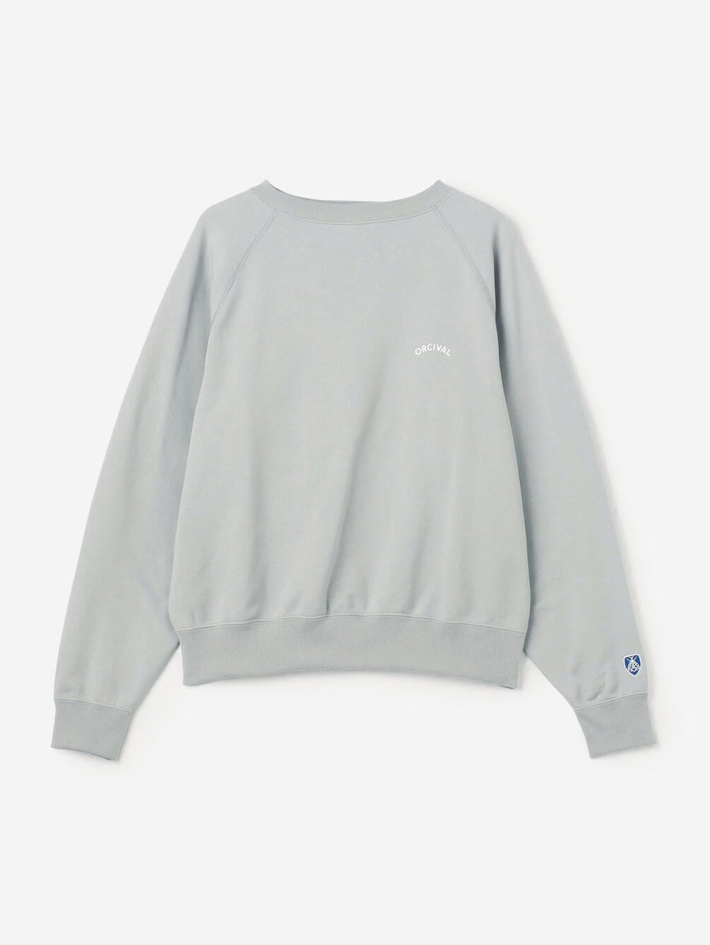 ORCIVAL | コットン裏毛 ボートネックプルオーバー WOMEN