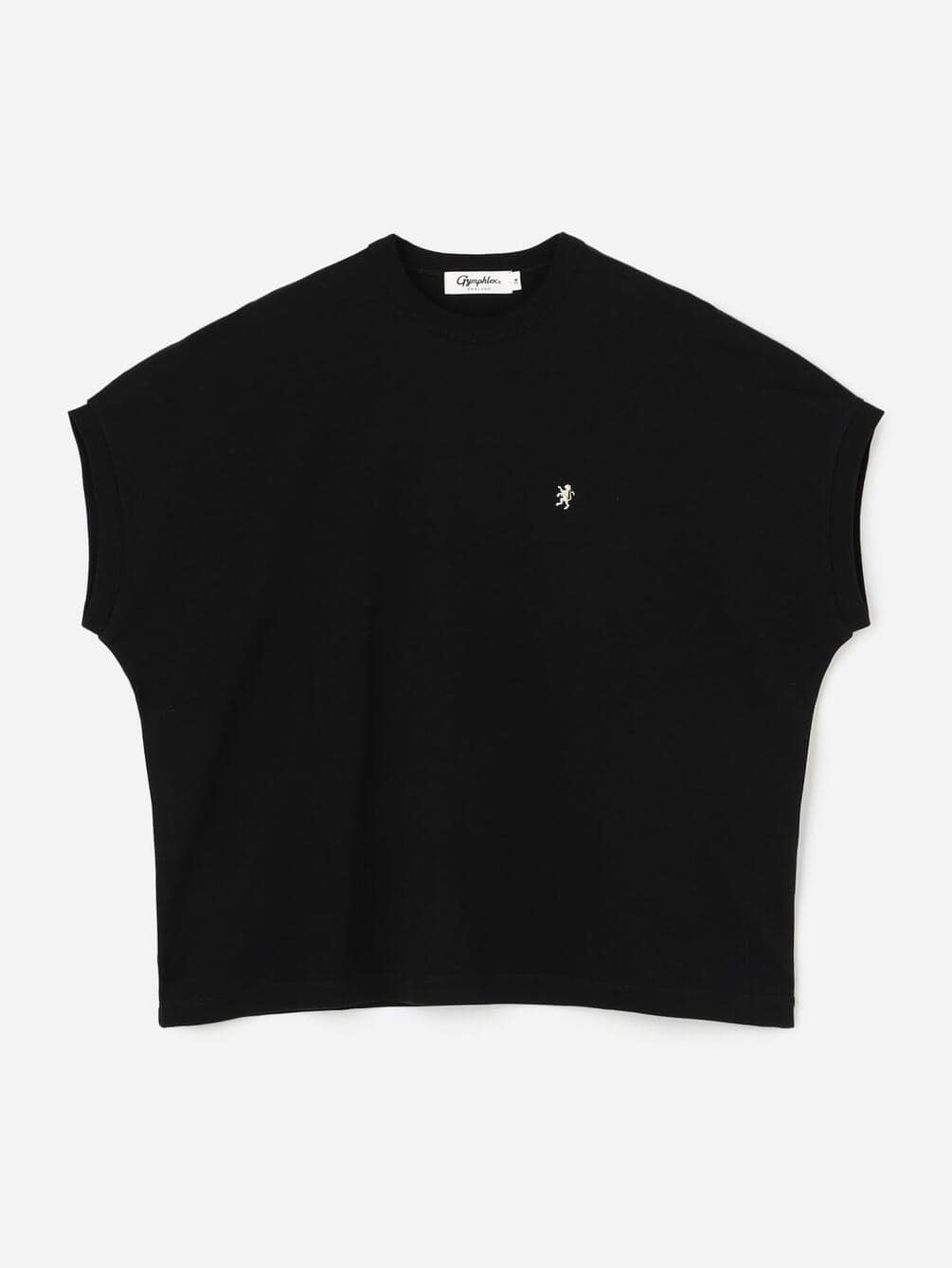 Gymphlex | コットン クルーネックキャップスリーブTシャツ WOMEN