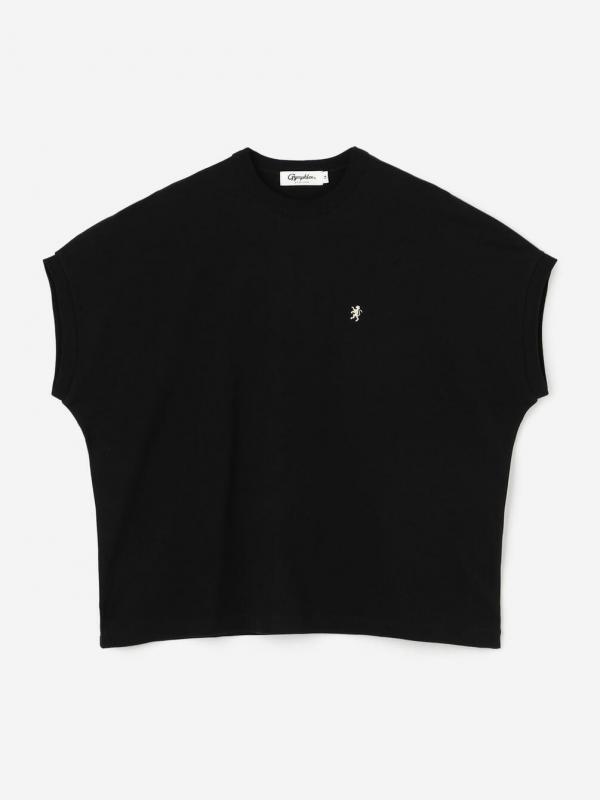 Gymphlex | コットン クルーネックキャップスリーブTシャツ WOMEN