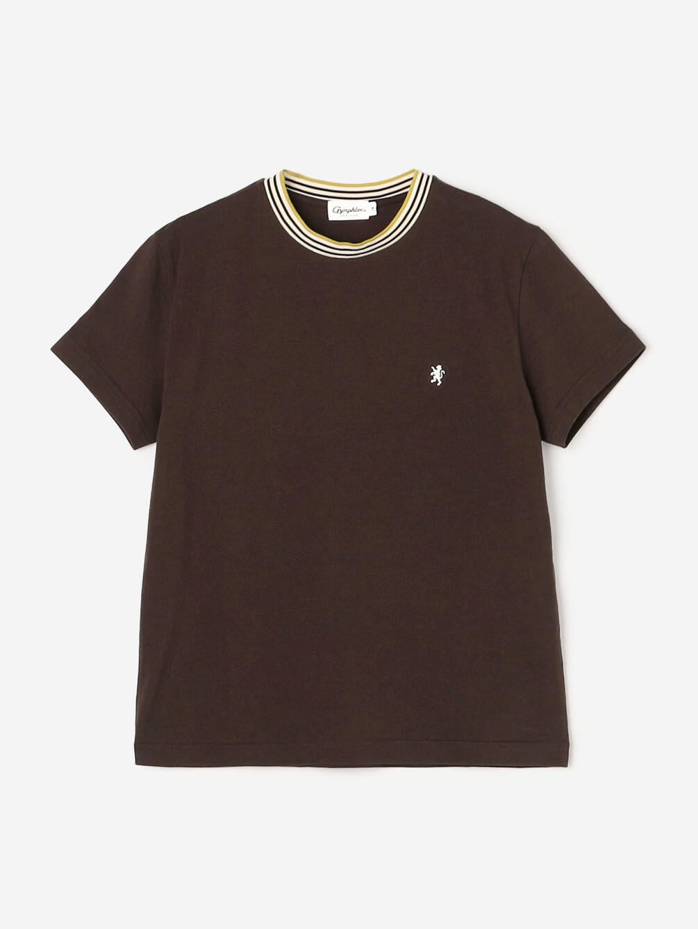 Gymphlex | クルーネック ラインTシャツ WOMEN