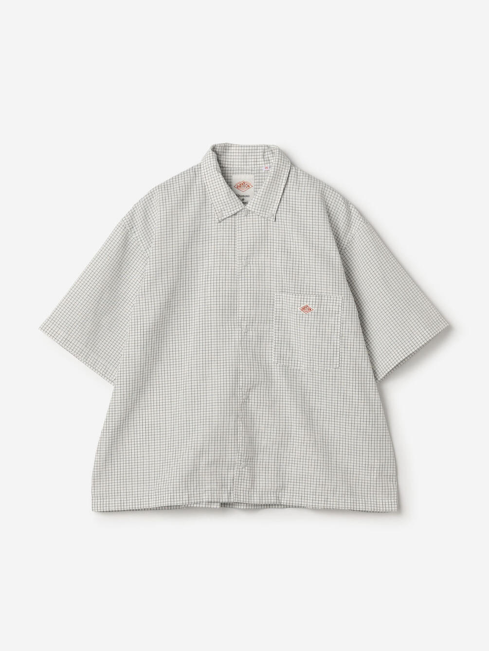 DANTON | ポリオックスフォード 半袖ボタンダウンシャツ WOMEN