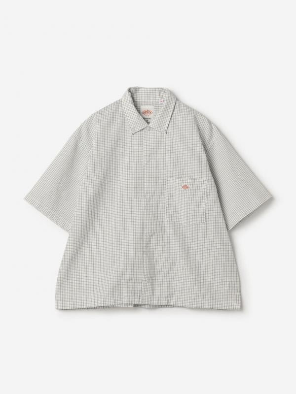 DANTON | ポリオックスフォード 半袖ボタンダウンシャツ WOMEN