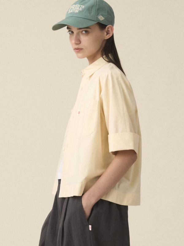 DANTON | コットンポプリン ドルマンワークシャツ WOMEN