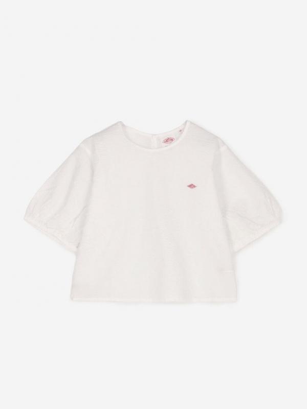 DANTON | コットンローン 半袖プルオーバーシャツ WOMEN