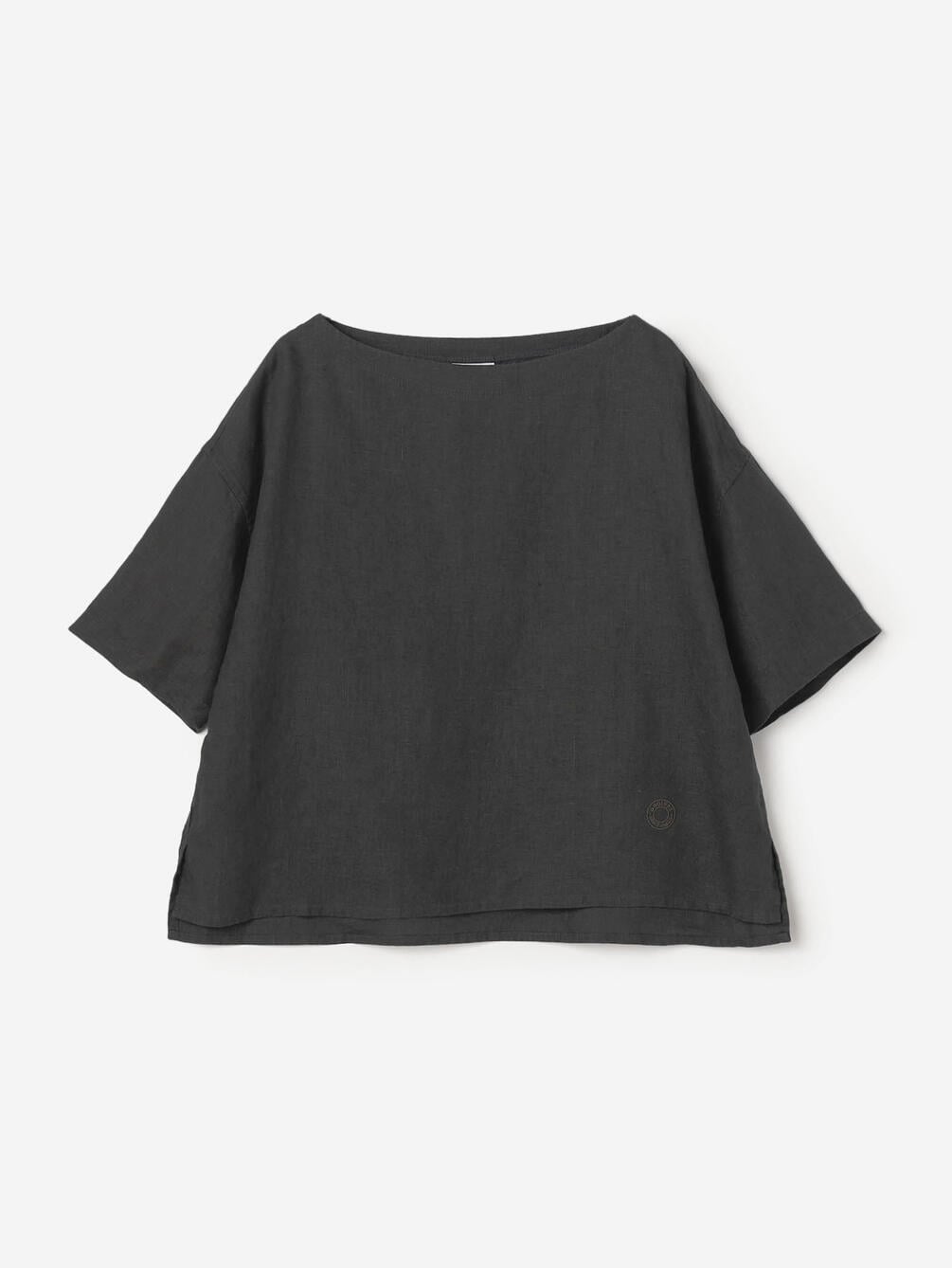 ORCIVAL | リネン ボートネックプルオーバー WOMEN