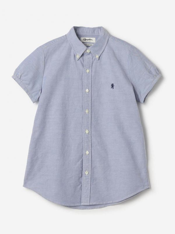 Gymphlex | オックスフォード フレンチスリーブシャツ WOMEN