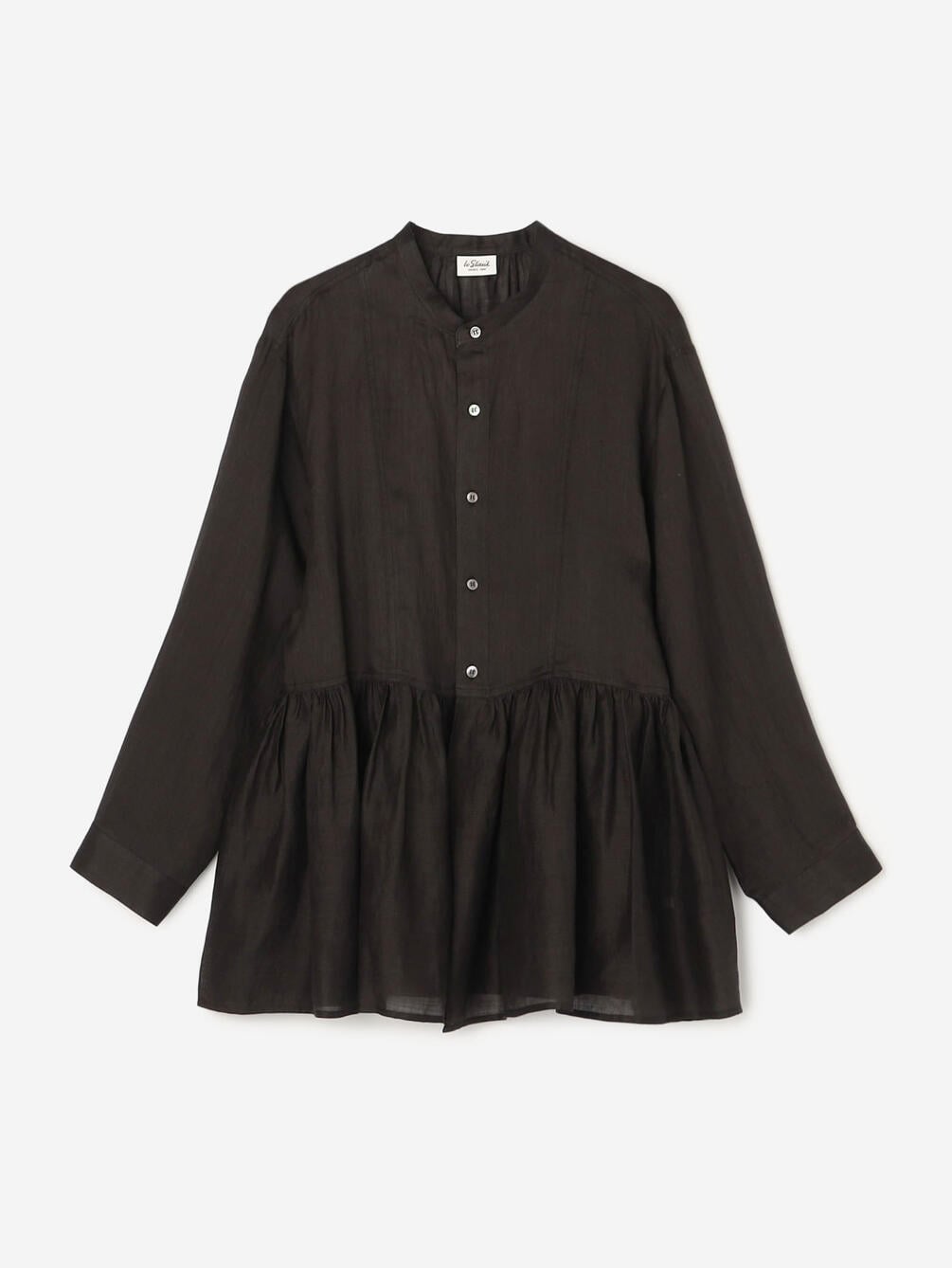 LE GLAZIK | ラミー ギャザーフレアシャツ WOMEN