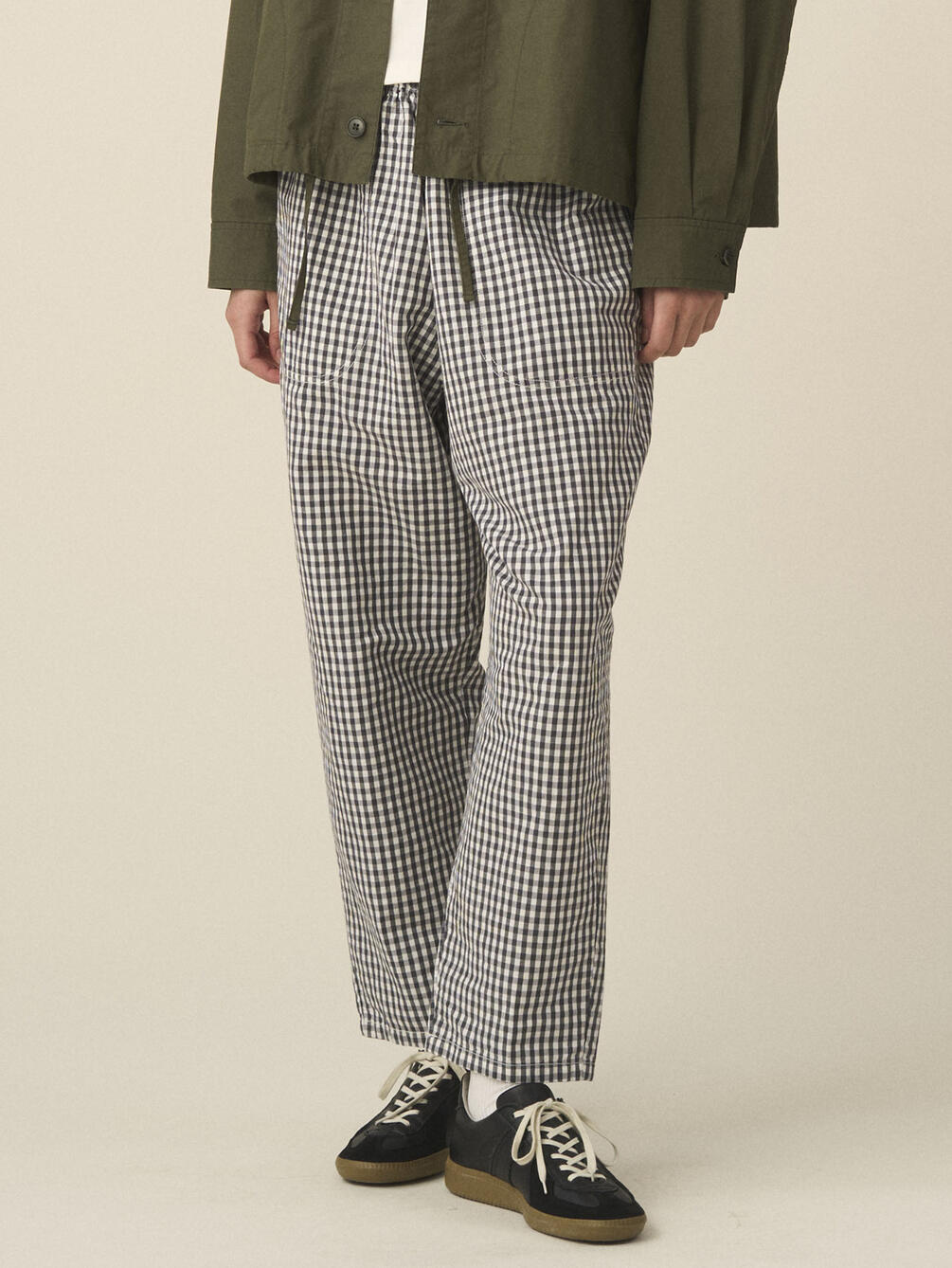 DANTON | コットンリネン イージーパンツ WOMEN