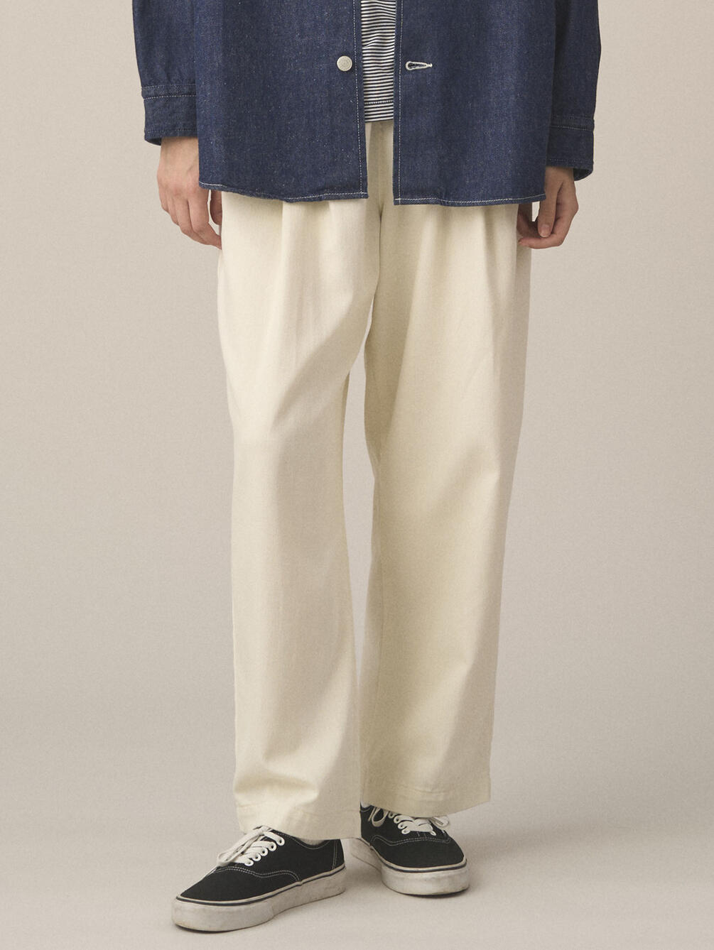 DANTON | ルーズチノ 2タックイージーパンツ WOMEN