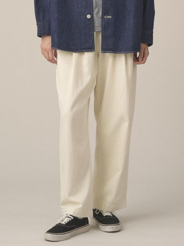 DANTON | ルーズチノ 2タックイージーパンツ WOMEN