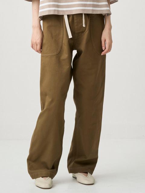 ORCIVAL | コットンカツラギ イージーパンツ WOMEN