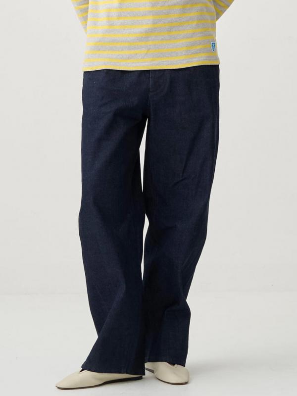 ORCIVAL | コットンドライツイル ワイドカーブパンツ WOMEN