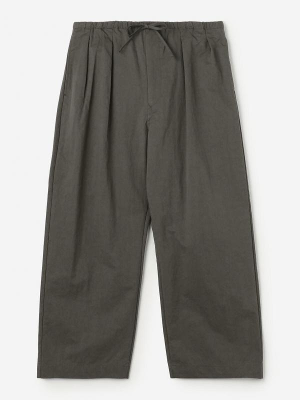 ORCIVAL | コットンナイロンツイル ワイドイージーパンツ WOMEN