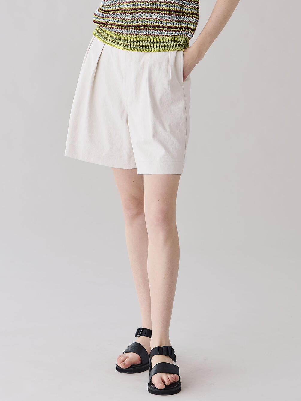 ORCIVAL | 〈別注〉 ボディシェルオックスフォード タックショーツ WOMEN