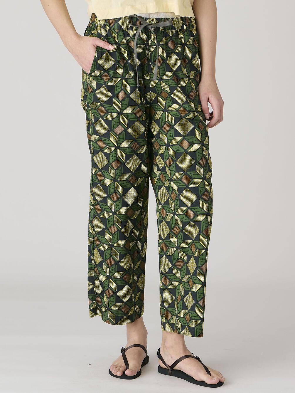 ＜先行予約＞LE GLAZIK | バティック イージーパンツ WOMEN