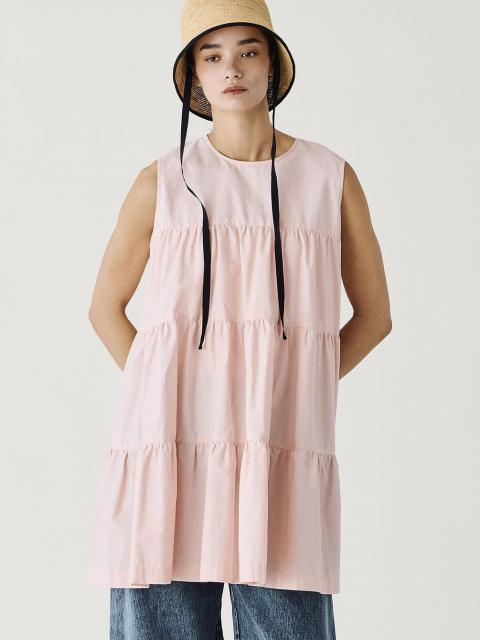 Gymphlex | コットンブロード ティアードチュニック WOMEN