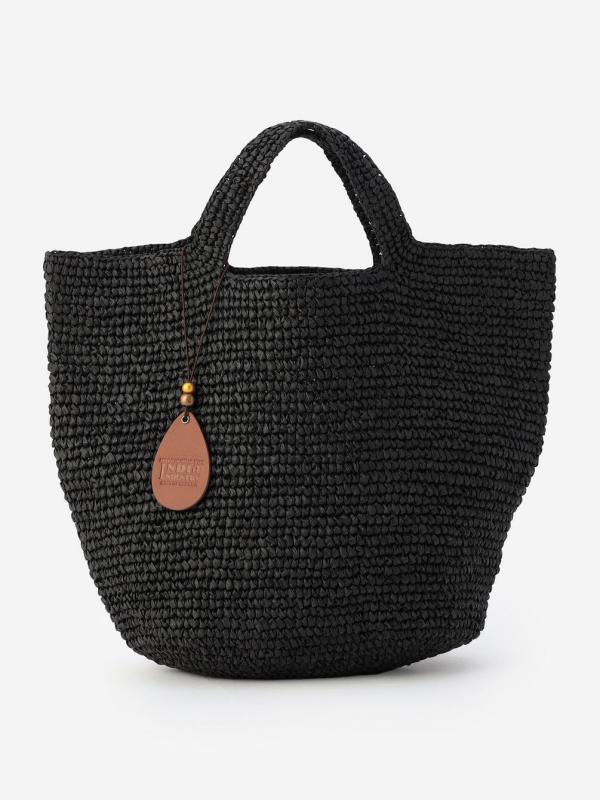 INDIA INDUSTRY | ペーパーラフィア トートバッグ WOMEN