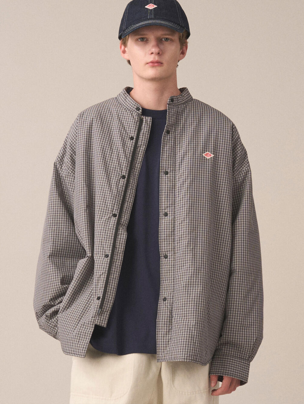 DANTON | タイプライター 中綿シャツジャケット CHECK MEN