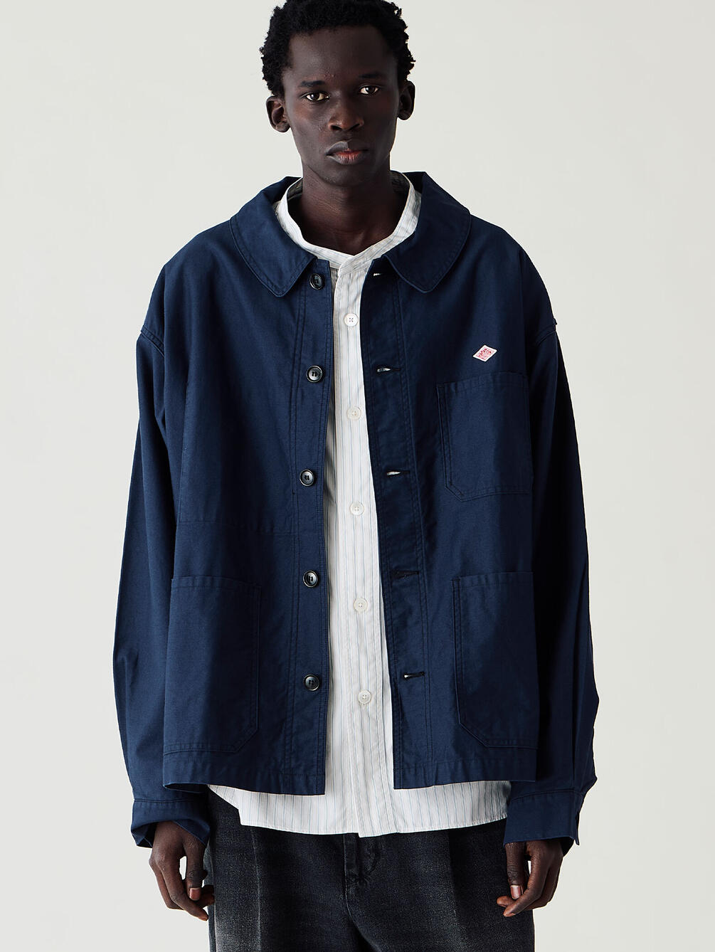 DANTON | コットンモールスキン ワイドカバーオール MEN