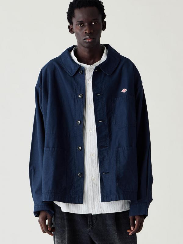 DANTON | コットンモールスキン ワイドカバーオール MEN