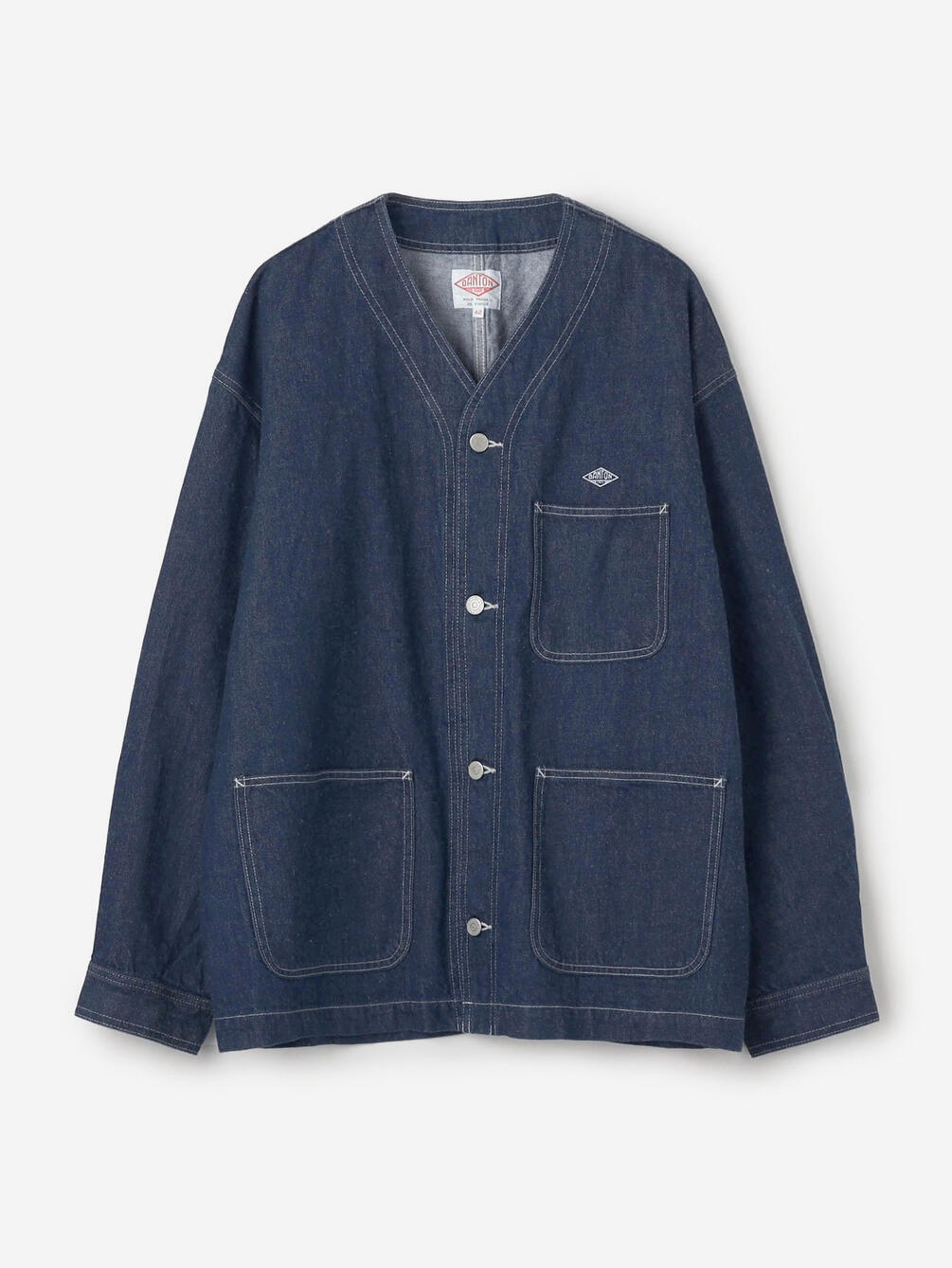 DANTON | 11ozデニム カラーレスジャケットMEN