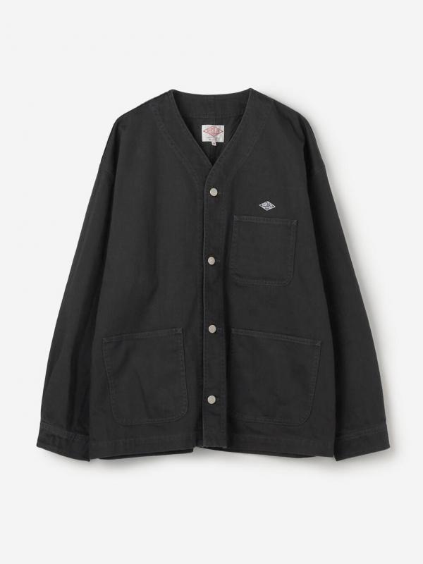 DANTON | ドリル カラーレスジャケット MEN