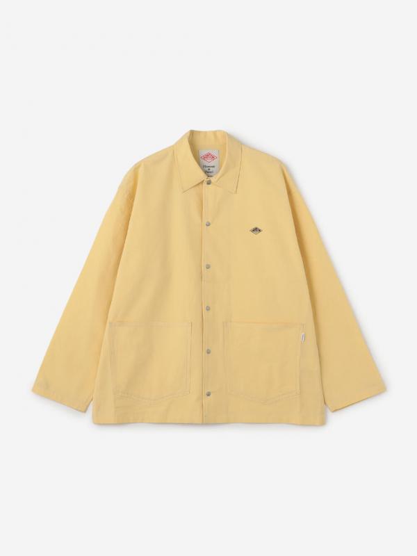 DANTON | コットンリネン カバーオールシャツ MEN