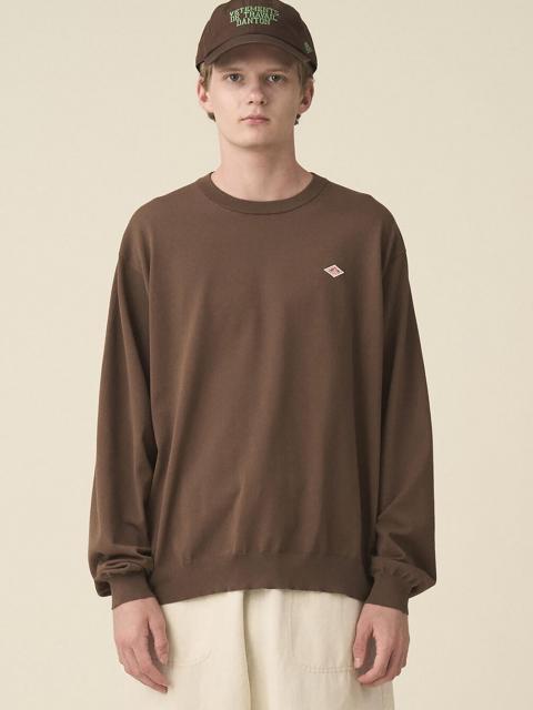 DANTON | ジャージーニット クルーネックプルオーバー MEN